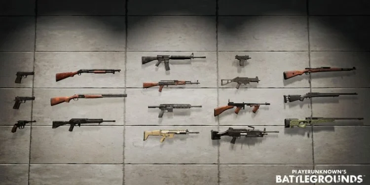 pubg weapons